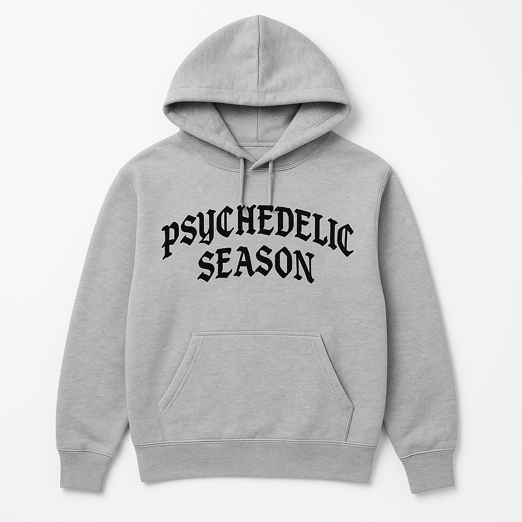 PSYCHEDELIC SEASON GREY HOODIE